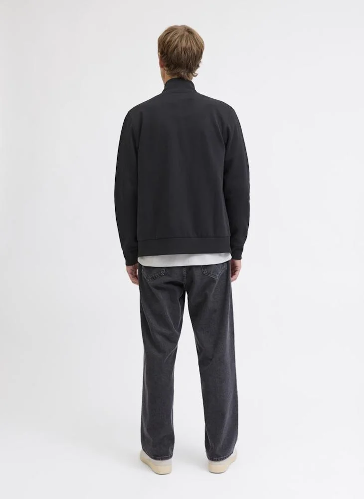 JJ Rebel Full Zip High Neck Sweatshirt